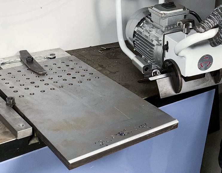 Carbon Steel Portable Plate Beveling Machine Welding Chamfering