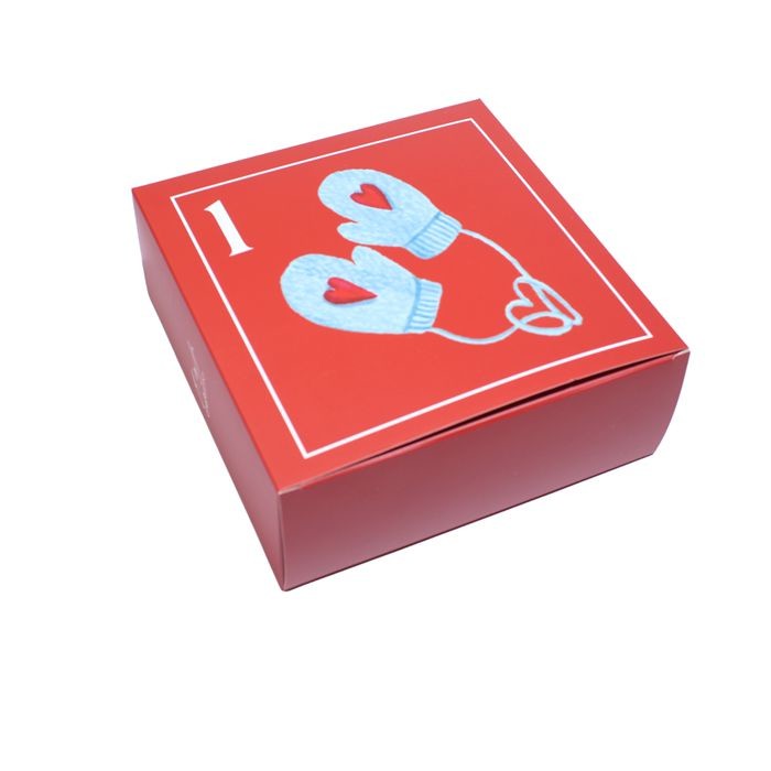 Custom Box Designs Empty Gift Box Christmas Calendar Box Personalized Packaging Boxes