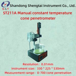 ST211A Manual Constant Temperature Cone Penetrometer Resolution 0.01mm Ointment