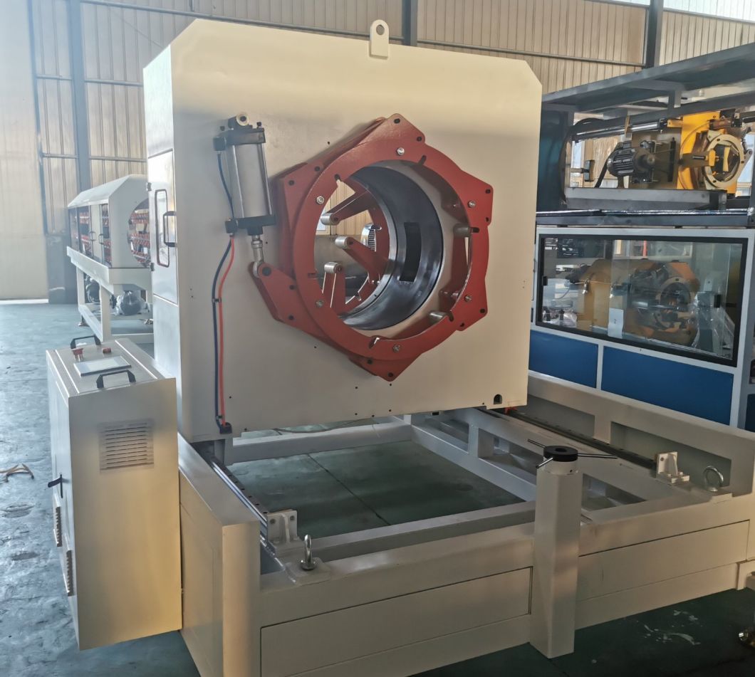 Single Screw HDPE/PPR/PP/PE Pipeplastic Extruder Machine