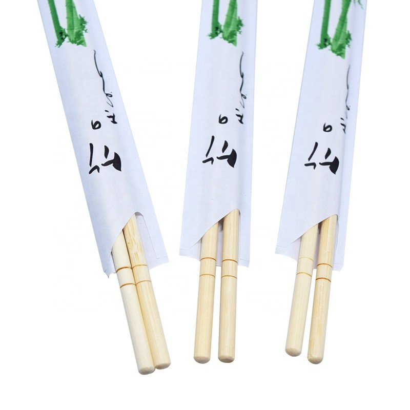 Round Disposable Nature Mao Bamboo Sushi Chopsticks