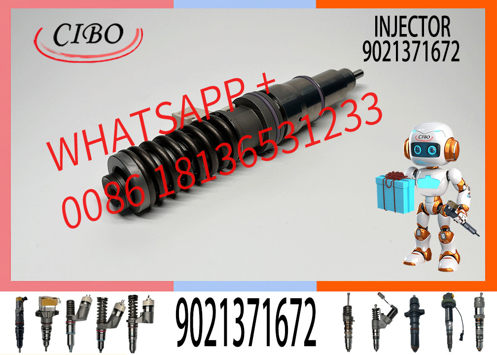 Diesel Engine Parts Diesel Fuel Injector 9021371672 3801618 9021371673 for Delphi Del Volvo Truck D12