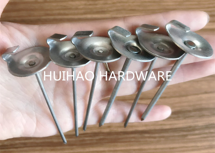 2-1 / 2” Stainless Steel Lacing Insulation Anchor Pins For Fastening Lagging To Exhaust Systems