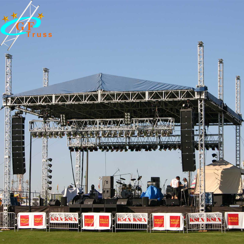 Truss Display 400mm Aluminum Spigot Connector Stage Truss Event Stage Truss System For Sale