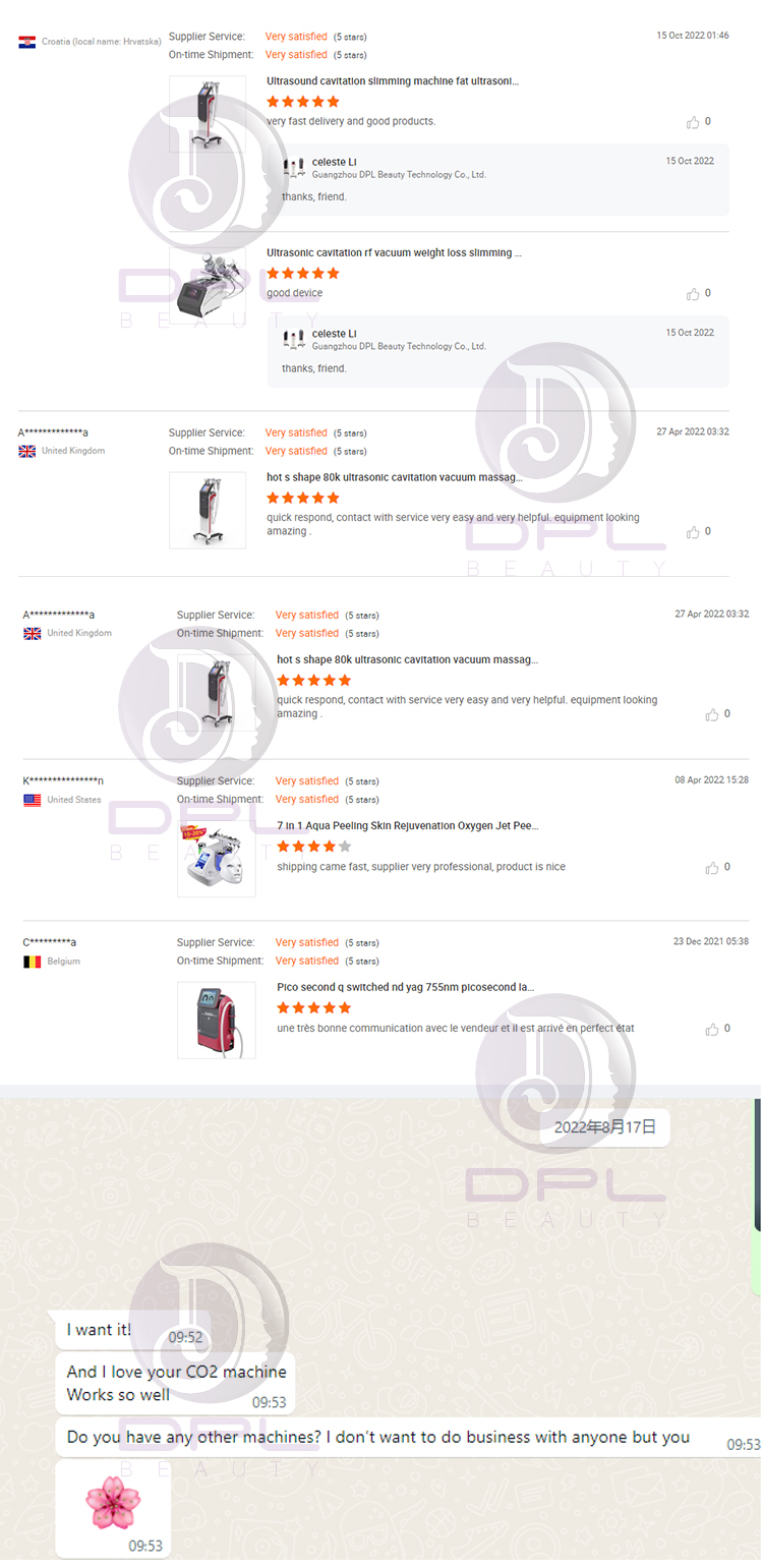 Vacuum 6 In 1 Ultrasonic Cavitation Machine 80kHz Cellulite Removal