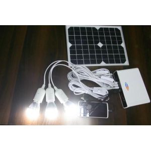 China Newest ! 10W mini solar power system with lithium battery for solar home lighting , cam on sale