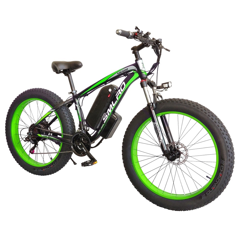 16AH 26 Inch Fat Tire Electric Bike 80km Pedal Assist Mode ODM