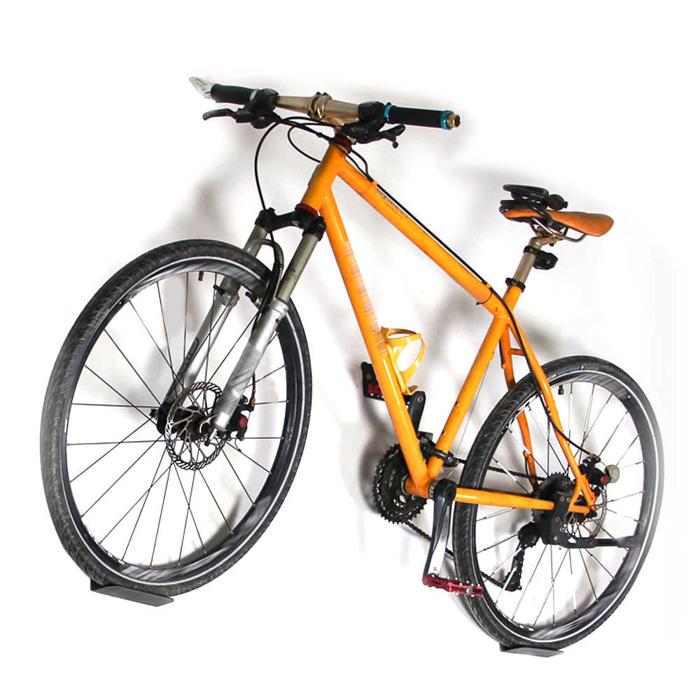 Plated and Pedal Suspended The Perfect Solution for Bike Storage in Black