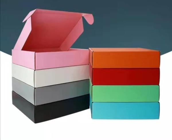 CMYK Litho Printing Packaging Kraft Paper Box Oem Customize Print Cosmetic Paper