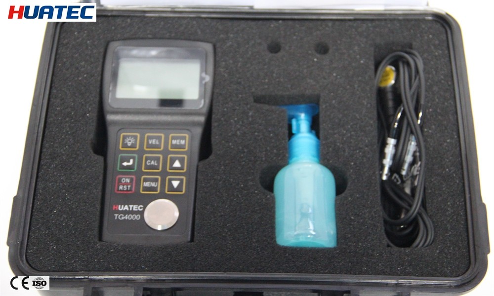 Ultrasonic Thickness Gauge Meter Metal Plastic Wall Thickness Through Coating Thickness Gauge