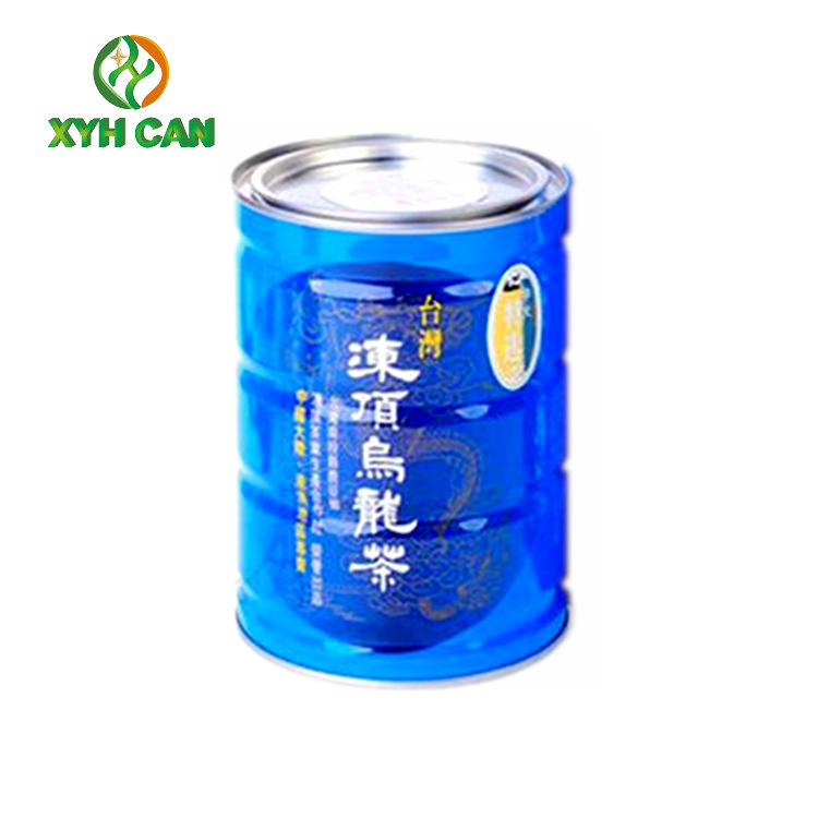 Tea Tin Can with Screw Top Tin Containers Tin Storage Containers For Food