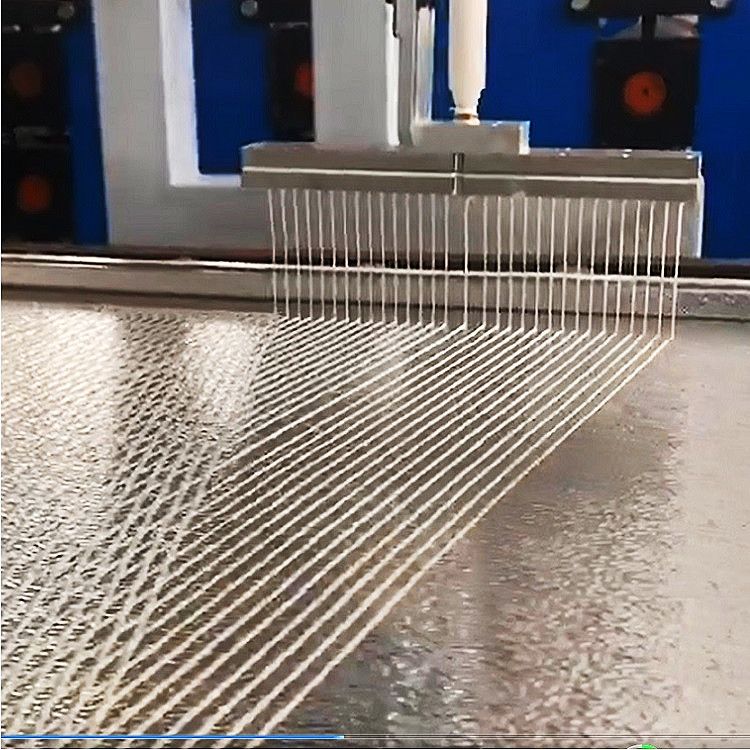 Solid Aluminium Panel PUR PU Epoxy Glue Spraying Machine with AB Glue Potting Applicator