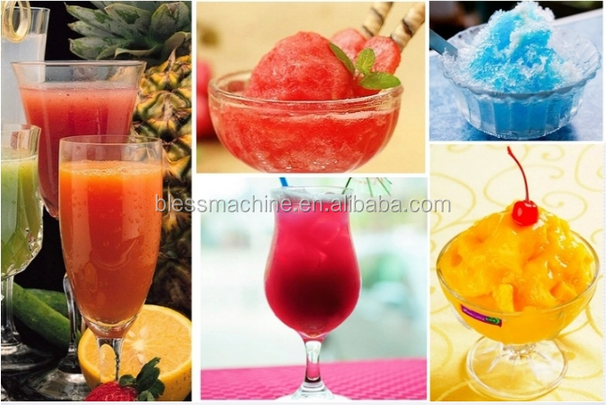 220V/50Hz 48 KG Slush Puppy Machine 420x590x810mm