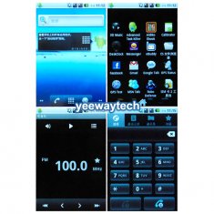 HiPhone H2000 Quad Band Dual Cards Dual Standby Dual Cameras WIFI JAVA Analog TV