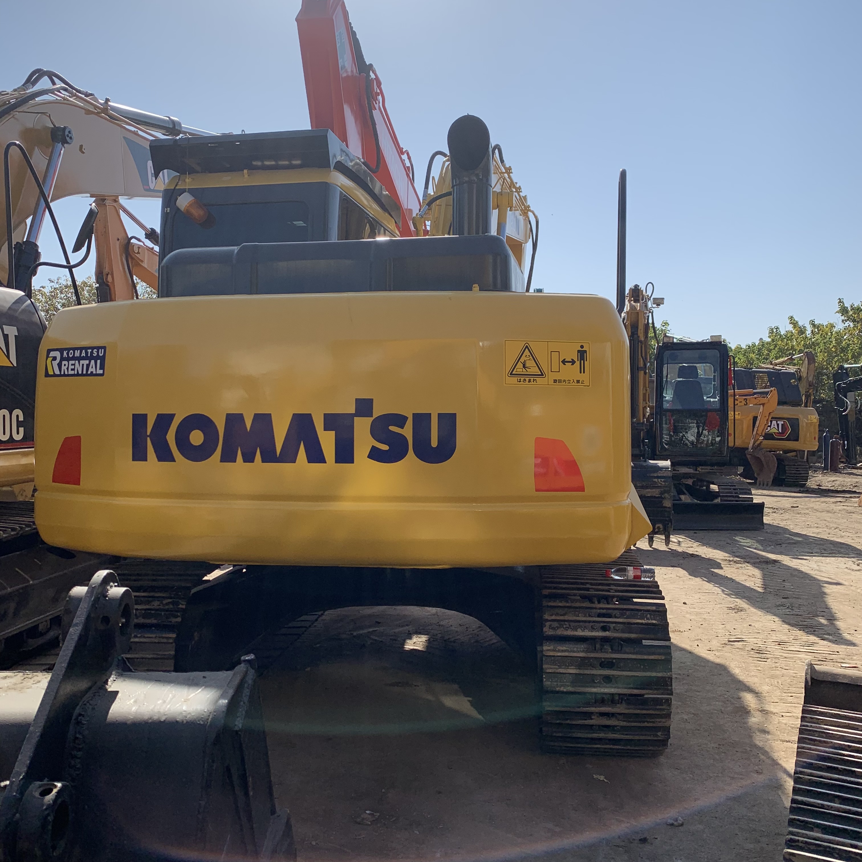 Medium Hydraulic Second Hand Komatsu PC130 Excavator with 12600 Operating Weight