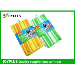 China Classical Custom Microfiber Cleaning Cloth / Microfiber Mop Cloth High Density on sale