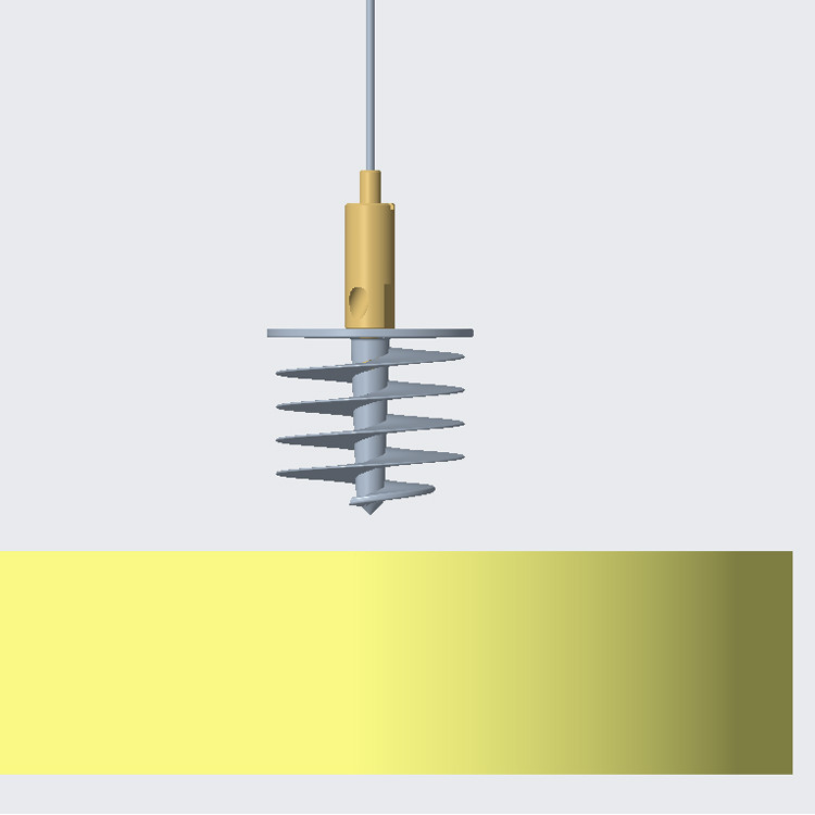 Customized Zinc Alloy Connection Absorption Anchor Absorption Board Suspension System