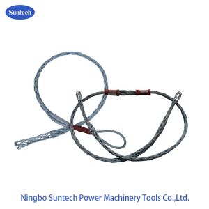 80kn Wire Rope Pulling Conductor ACSR Cable Mesh Socks