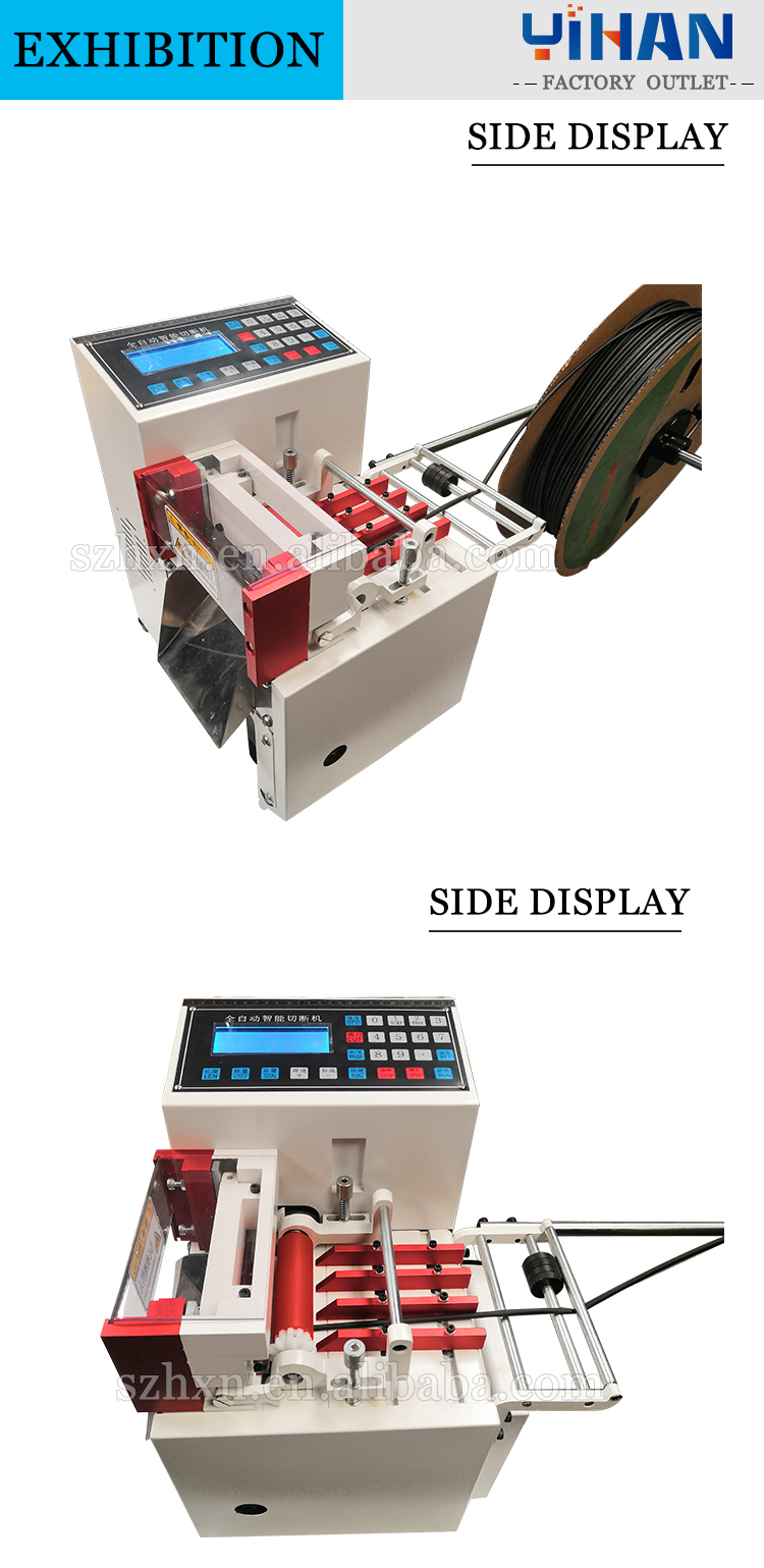 0.1-9999.9mm Cutting Length PVC Pipe Microcomputer Cutting Machine with On-line Support
