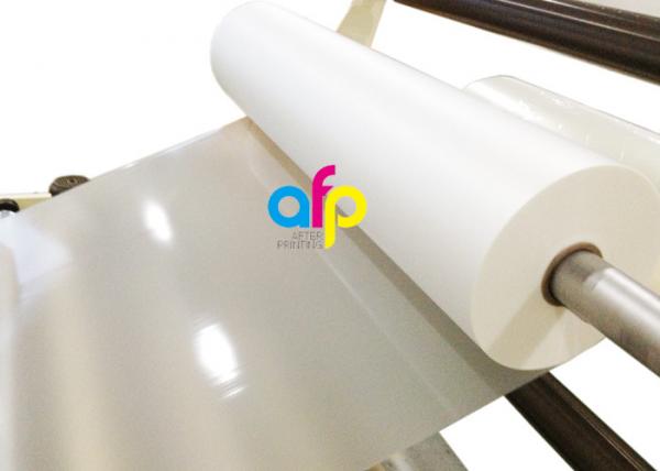 Printing / Packing Thermal Laminate Roll , Soft Heat Sealable BOPP Film