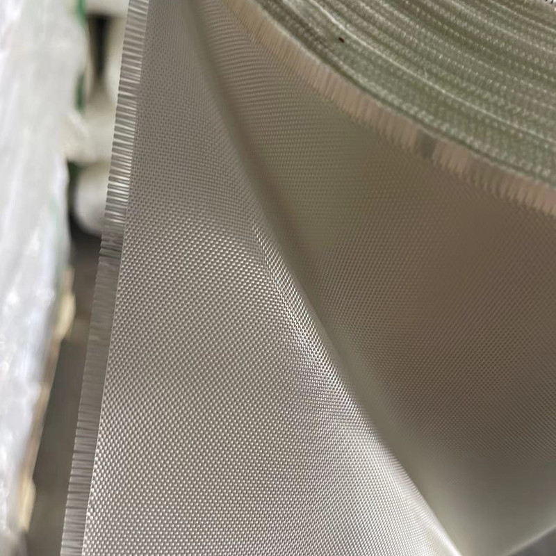 1mm Fiberglass Woven Fabric White Moisture Resistant