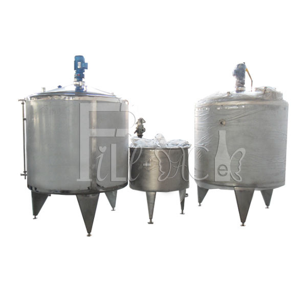 Steam Jacket Heating Juice Processing Equipment With Agitator