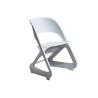 Buy cheap Nordic plastic chair household backrest adult dining chair lazy man creative from wholesalers