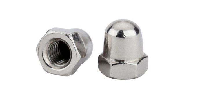 Nickel Plated Din1587 Hex Domed Nuts