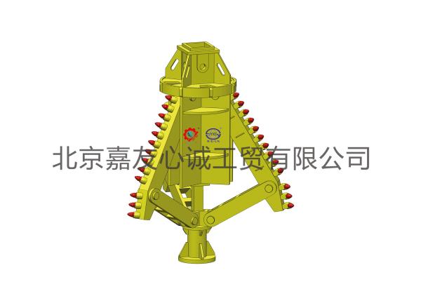 APFXKSYS-S3 Rock Belling Bucket with 3 Cutting Arms