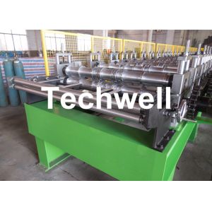 High Precision Steel Structure Floor Deck Roll Forming Machine For Metal Decking