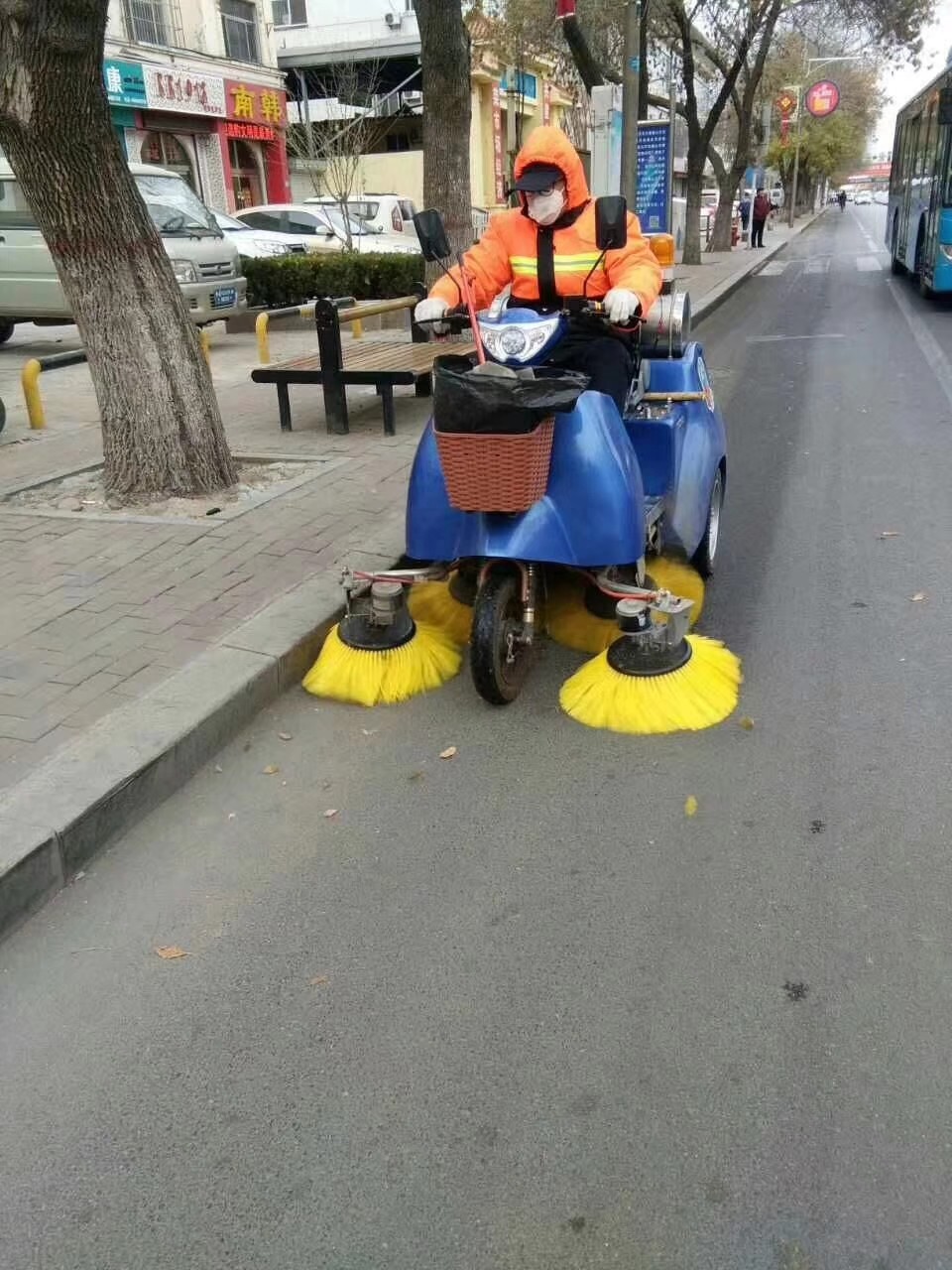 Plastic Replaceable Road Sweeping Brush For Cleaning Machine