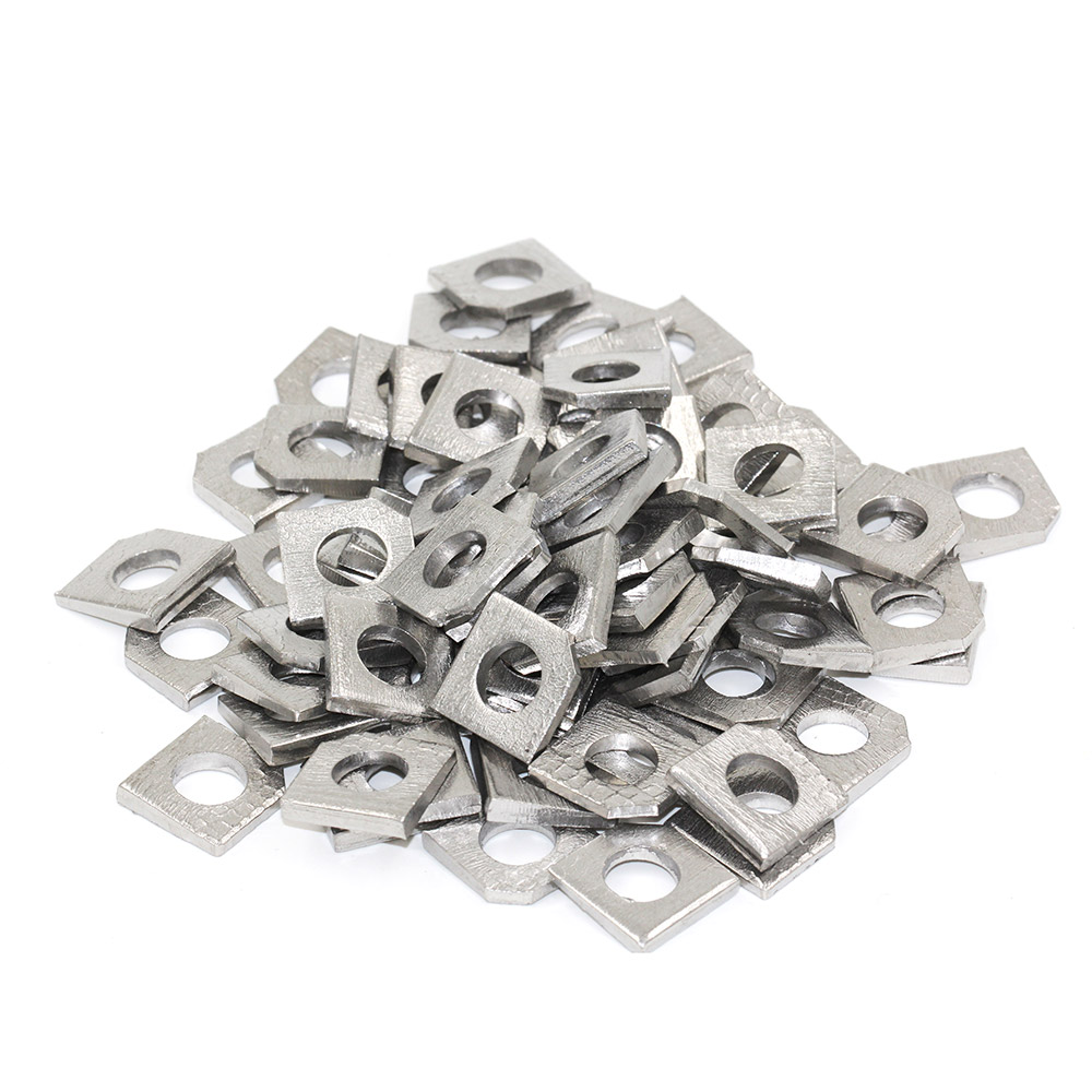 Stainless Steel 304 Square Taper Washers for Slot Section Salt Spray Endurance Test