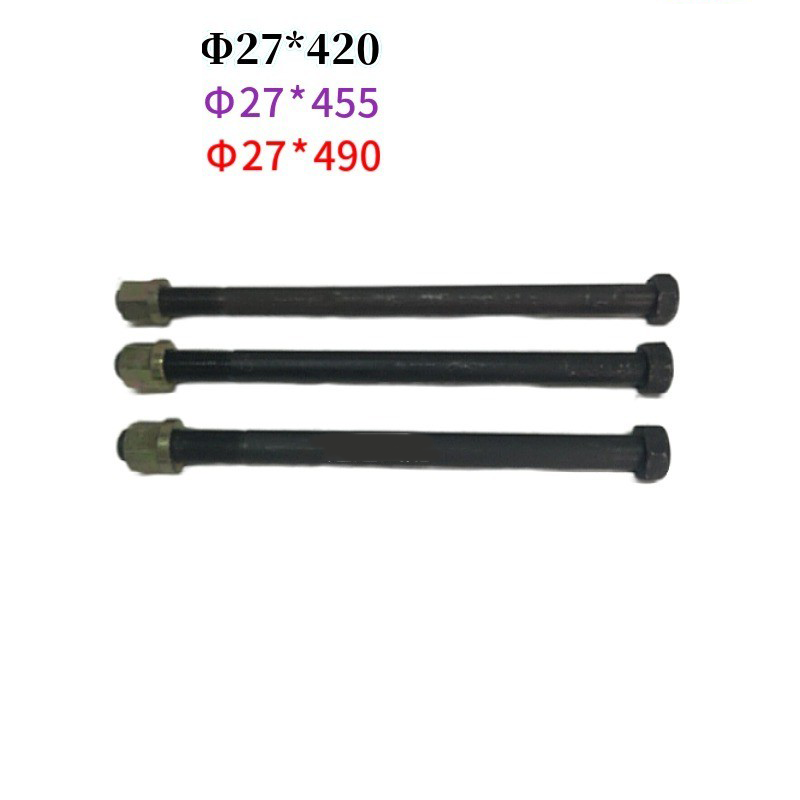 Bus High Strength Steel Leaf Spring Suspension Bolt Fixing HRC30 - 45