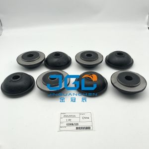 Excavator Engine Parts E200B E320 Engine Mount Rubber For Engine Front And Rear