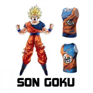  Cool Unisex Dragon Ball Super Son Goku T Shirts Anime Short Sleeve Tee Tops M - 3XL Manufactures