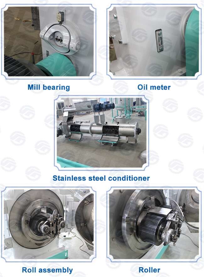 90kw SZLH Ring Die Pellet Machine 12 Tons Per Hour Fish Feed Pelleting