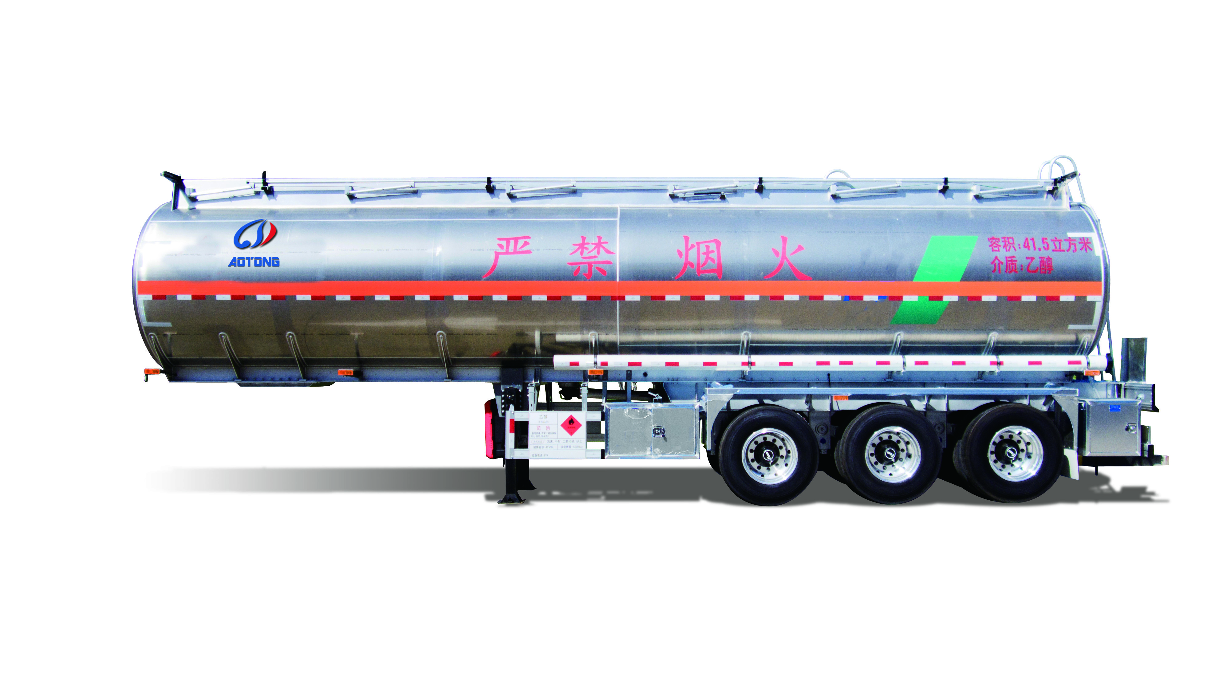 Juyuan Trailer Steel 3 Axles Anhydrous Ammonia LPG Gas Tanker Semi Trailer