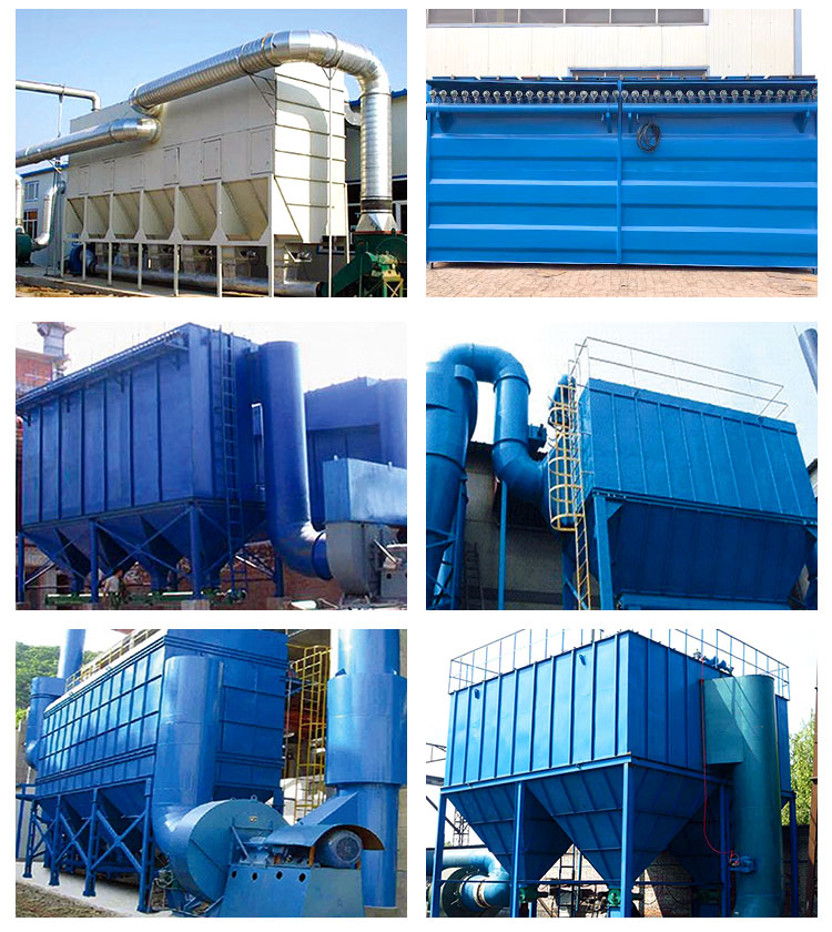 18m2 Filter Area Industrial Bag Dust Collector for Clean and Safe Work Environment