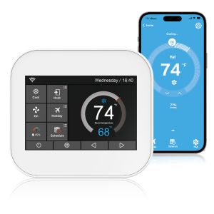 Air Conditioning Wireless Internet Thermostat 240v 10K NTC type 2 With Tuya