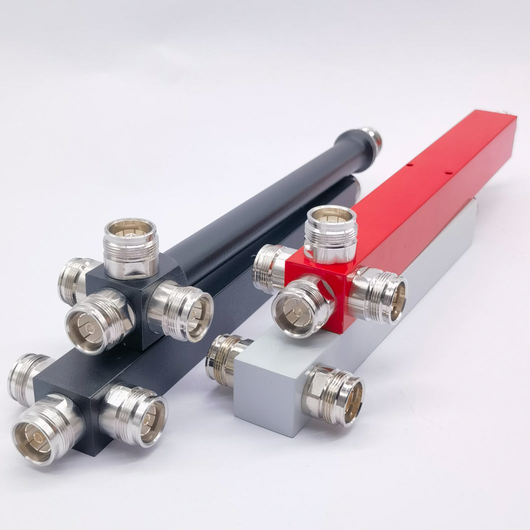 Ultra Wideband 4 Way Low Pim Reactive High Power Splitter 617-4000MHz 4.3-10 F