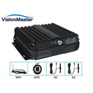 China HD Mobile Automobile DVR System , Cmsv6 Client Software Mobile DVR With Wifi on sale
