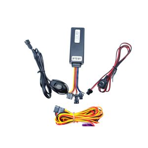 LBS GPS Locating Vehicle GPS Tracker With Vibration Sensors Power Cut Off Alarm