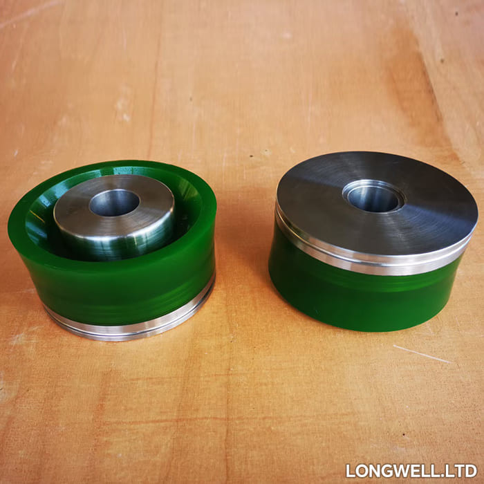40Cr Piston Mud Pump Spares NBR Rubber AH000004050200 Forged Steel