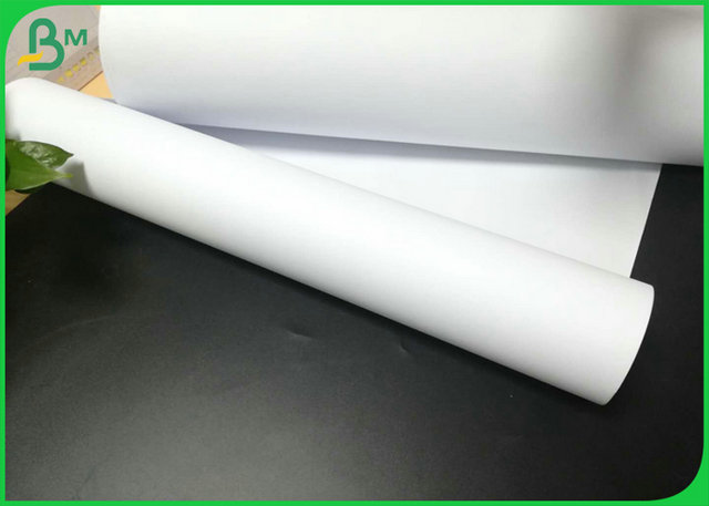 FSC Eco - Friendly White Plotter Marker Paper With 60 Inch 70 Inch 80 Inch Width