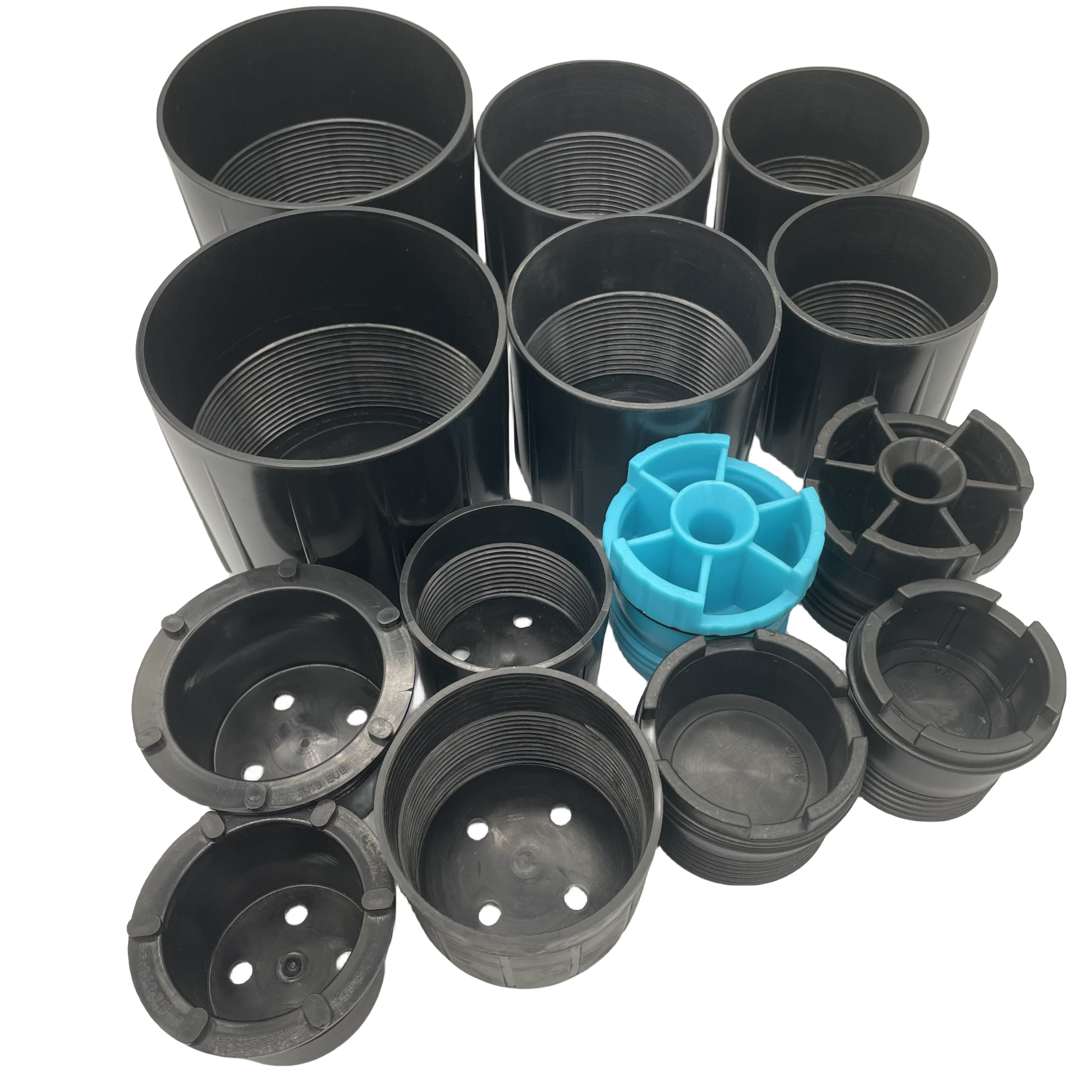 2" FIG 602 1502 Oil Resistant Plastic Thread Protectors Male And Female