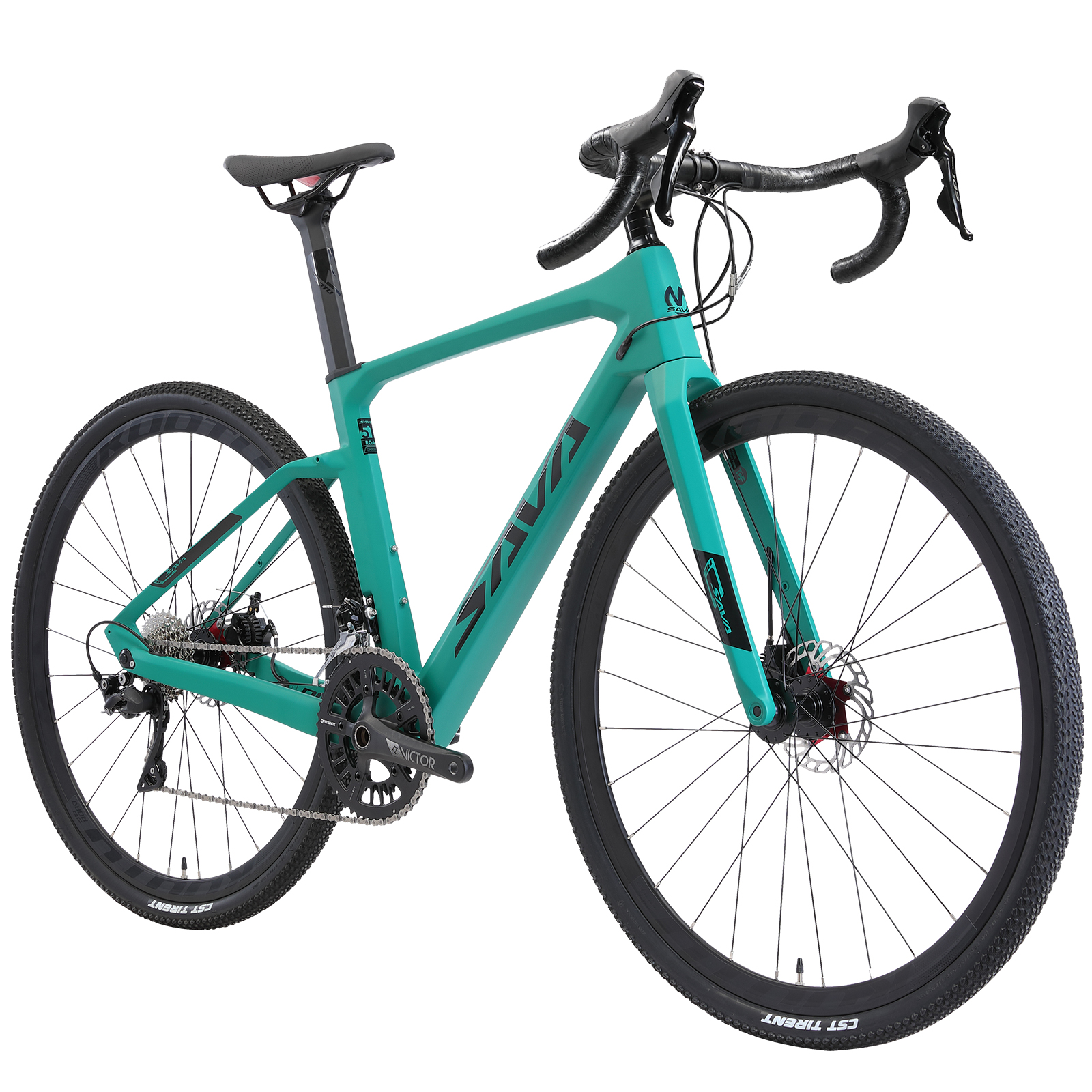 22 Speed Carbon Fibre Gravel Bike , Grey Shimano 105 R7000 Bike
