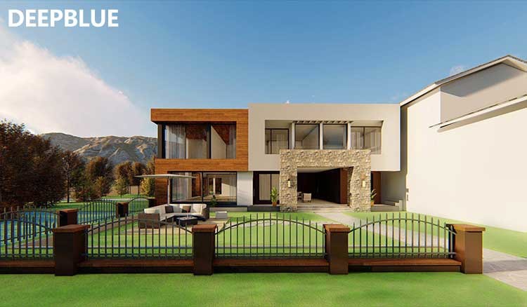 Fiber Cement Board Luxury Prefab Houses Ultra Modern Prefab Homes Prefab Home Kits