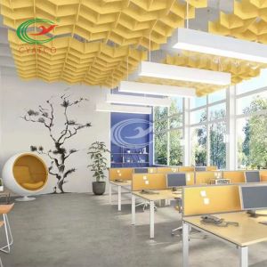Lightweight Durable Acoustic Ceiling Panels Multipurpose Fireproof