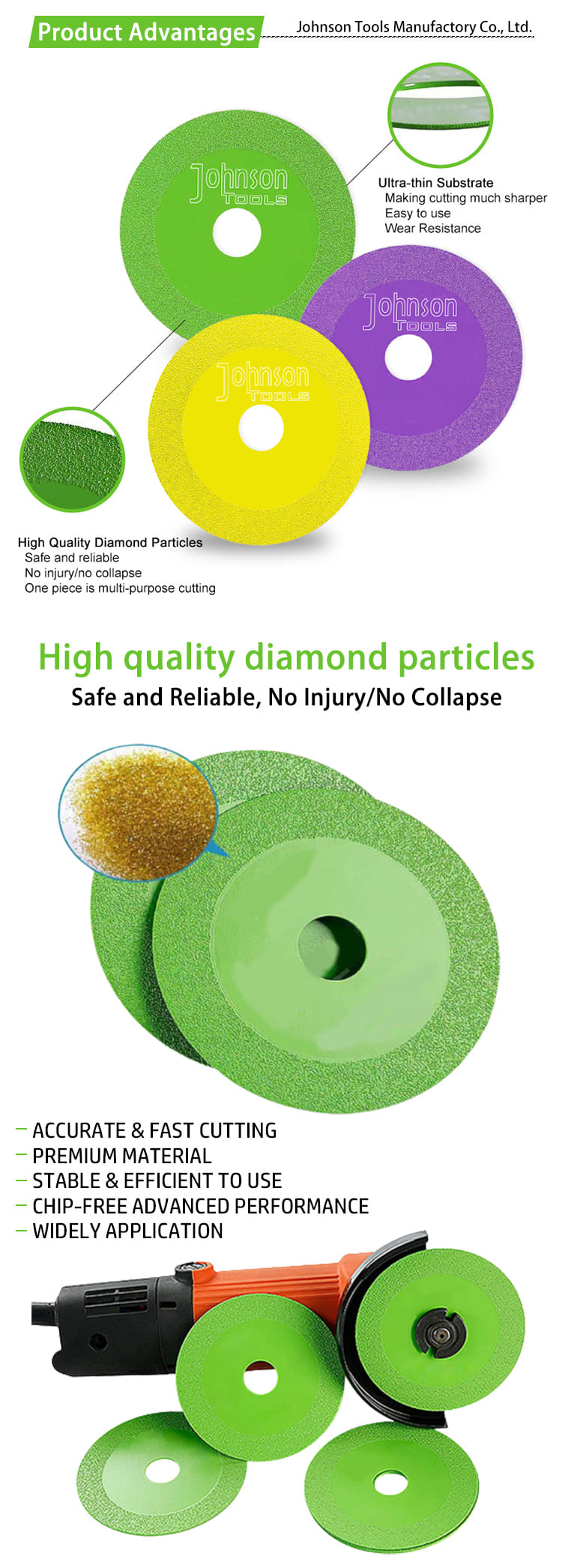 100mm Vacuum Brazed Diamond Cutting Disc Tile Ceramics Porcelain Glass Saw Blades For Glass Jade