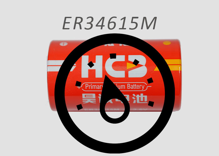 Gas Meter 14Ah ER34615M Li-SOCl2 Battery